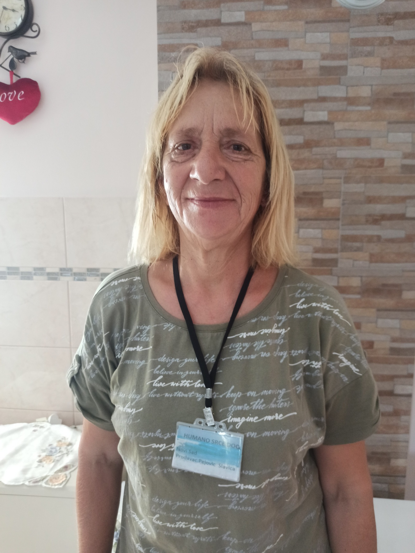 Slavica Pejović - prodavac